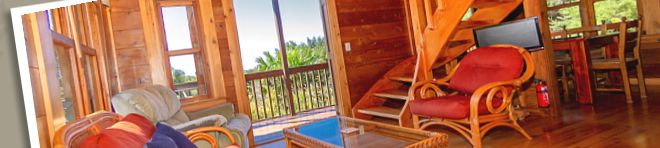 Hofer Chalets holiday accommodation private and self contained Coromandel NZ