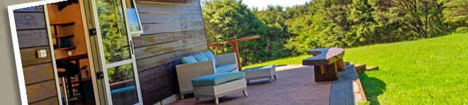 Hofer Chalets holiday accommodation private and self contained Coromandel NZ