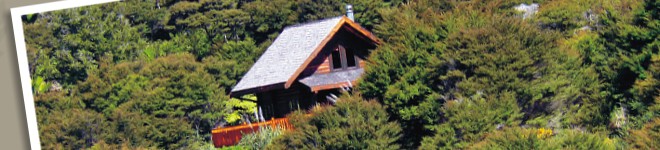 Hofer Chalets holiday accommodation private and self contained Coromandel NZ